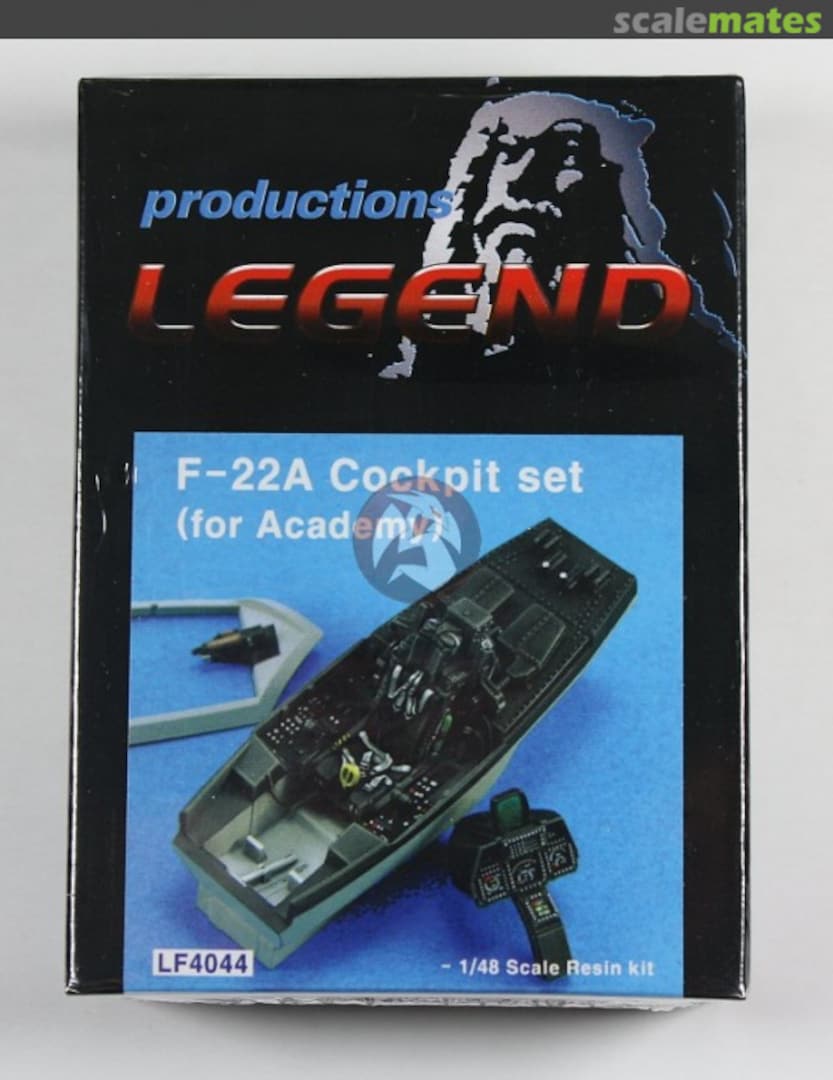 Boxart F-22A Raptor Cockpit LF4044 Legend Productions