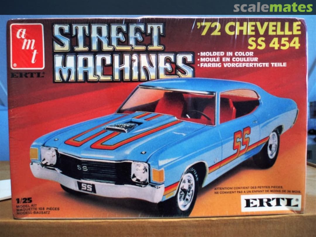 Boxart '72 Chevelle SS 454 6536 AMT/ERTL