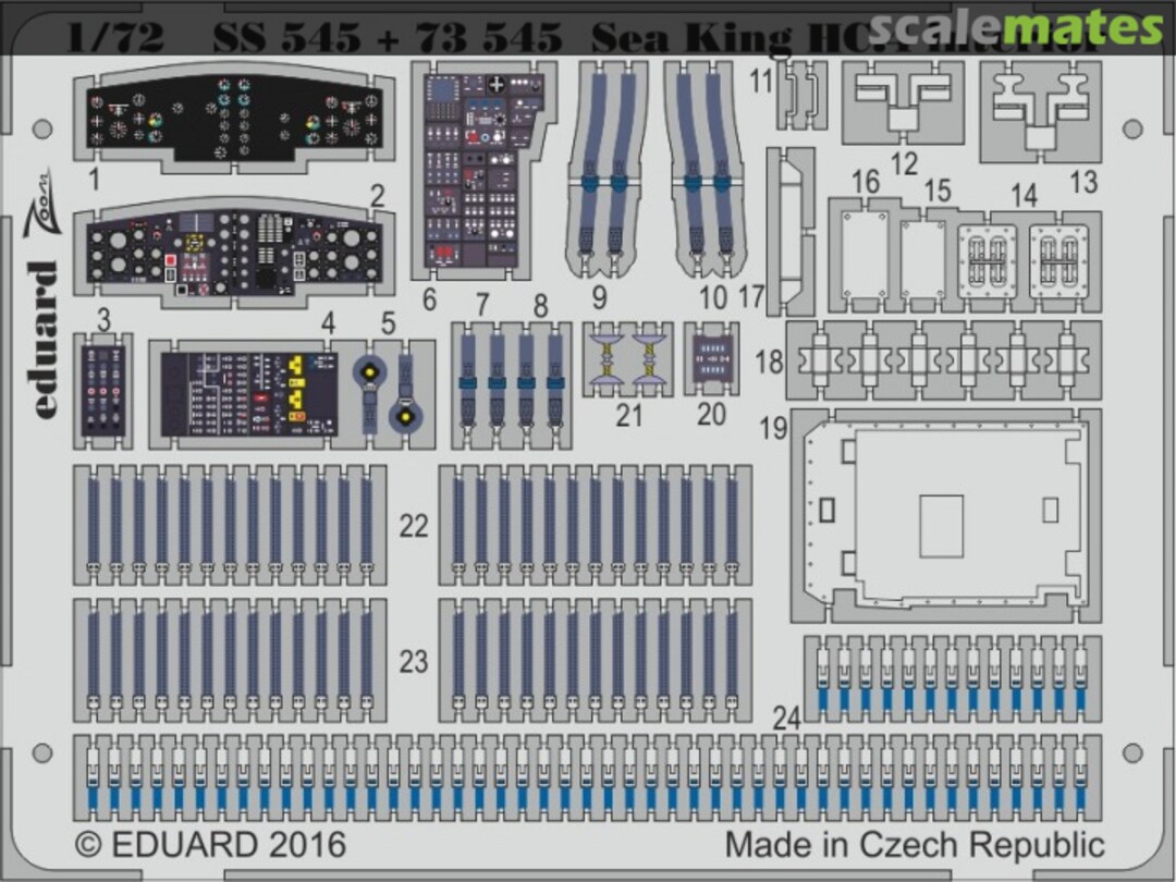 Boxart Sea King HC.4 interior 73545 Eduard