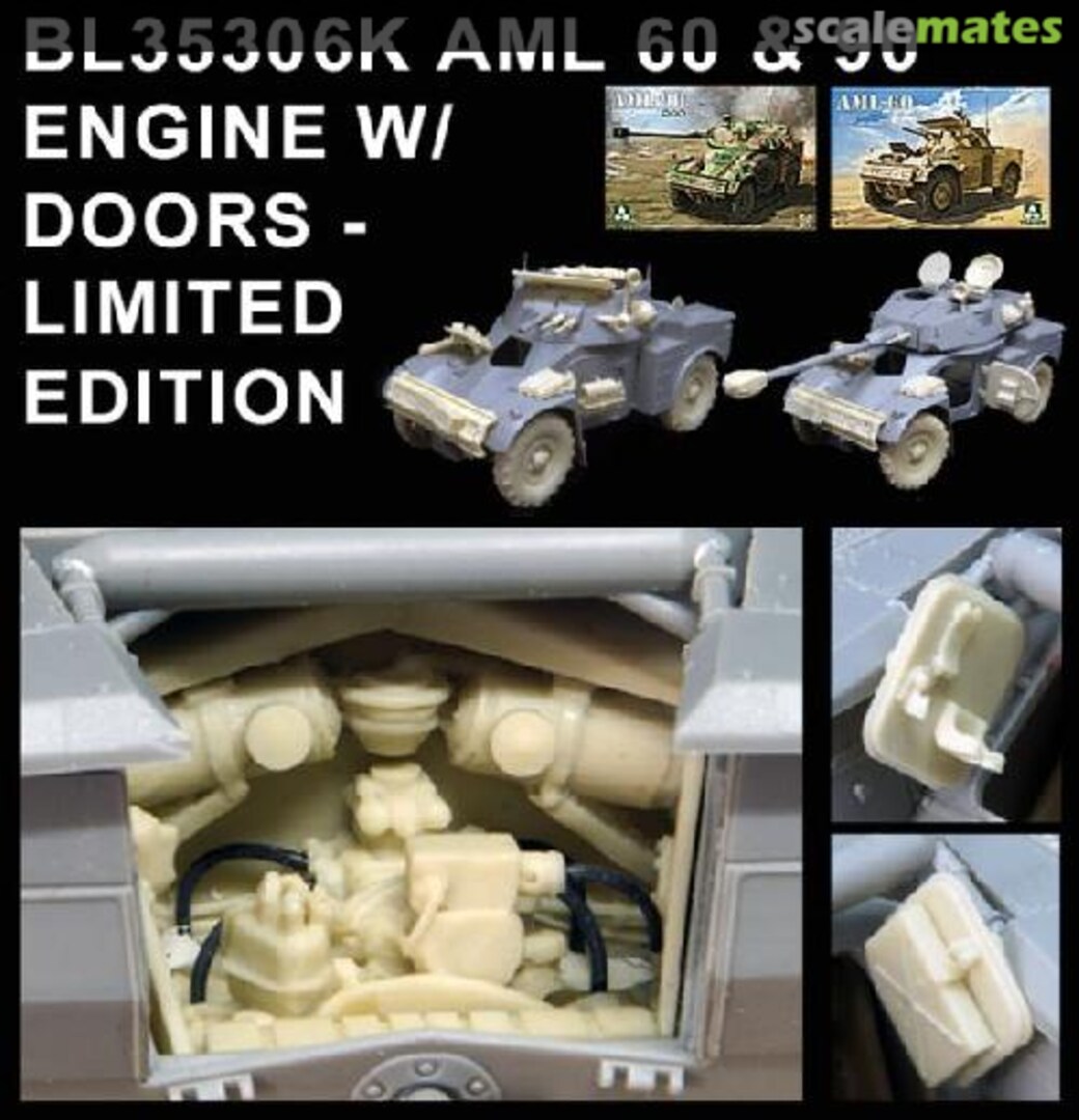 Boxart AML 60 & 90 ENGINE W/ DOORS - TAKOM / LIMITED EDITION BL35306K Blast Models