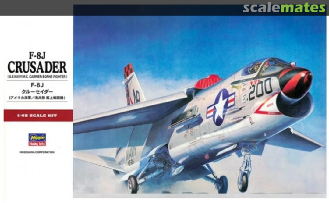 Boxart F-8J Crusader 07226 Hasegawa