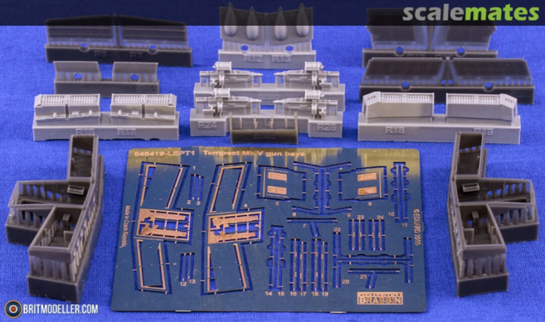 Boxart Tempest Mk.V gun bays 648419 Eduard