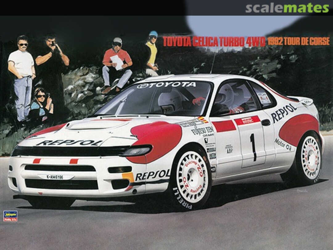 Boxart Toyota Celica Turbo 4WD 25009 Hasegawa