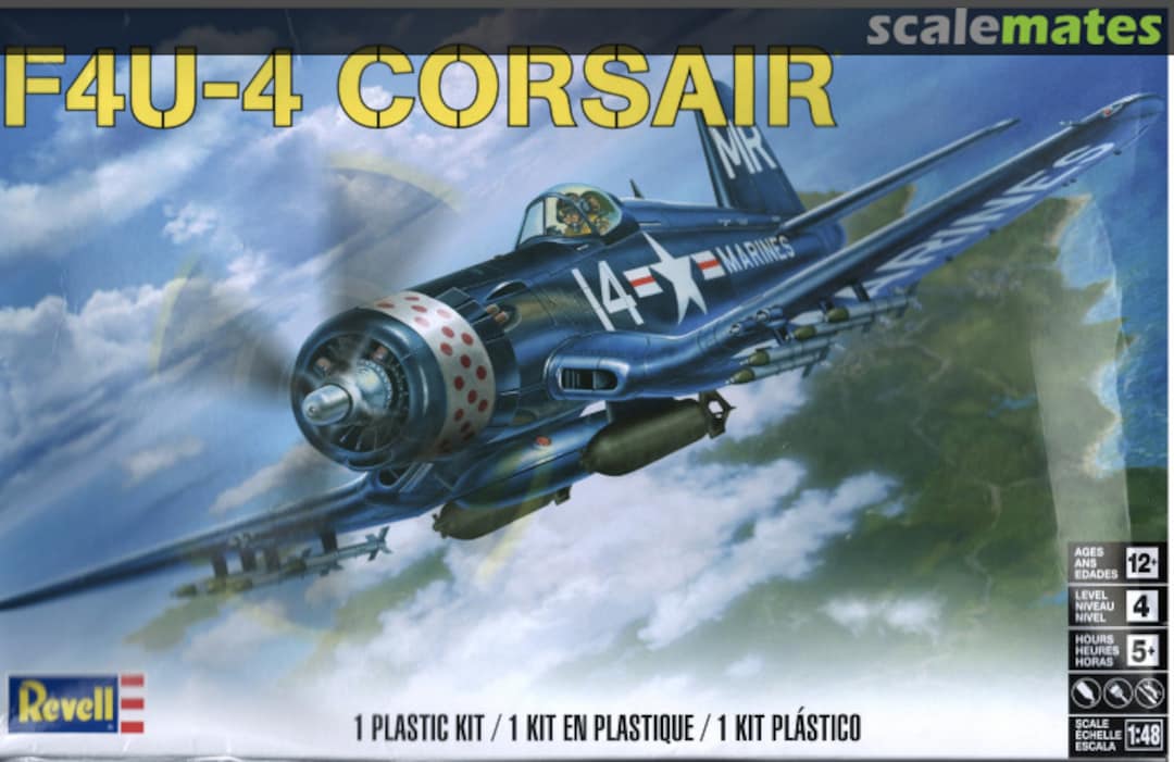 Boxart F4U-4 Corsair 85-5248 Revell