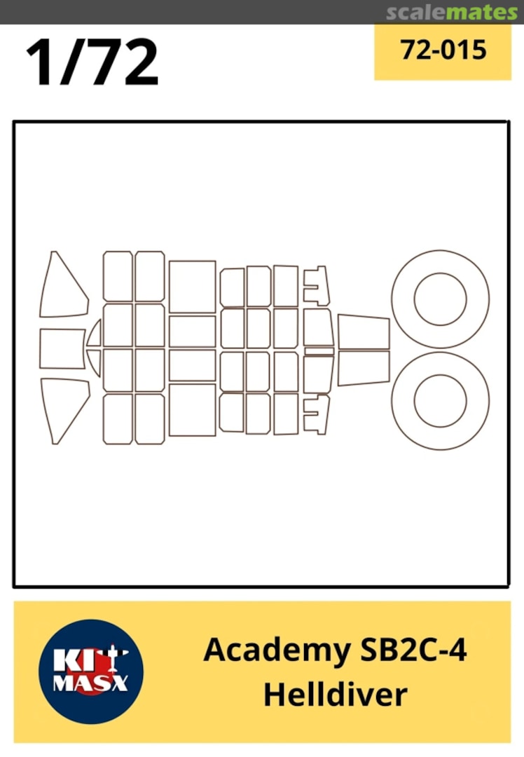 Boxart SB2C-4 Helldiver 72-015 Kit Masx