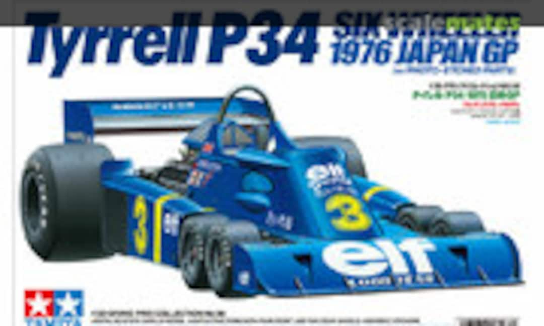 1:20 Tyrrell P34 Six Wheeler 1976 Japan GP (Tamiya 20058)