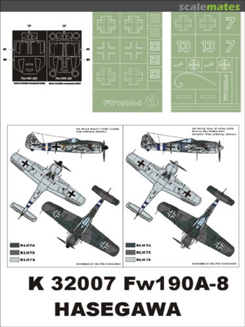 Boxart Fw190A-8 K32007 Montex