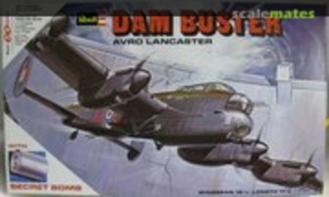 1:72 Dam Buster Avro Lancaster with secret bomb (Revell H-202-250)