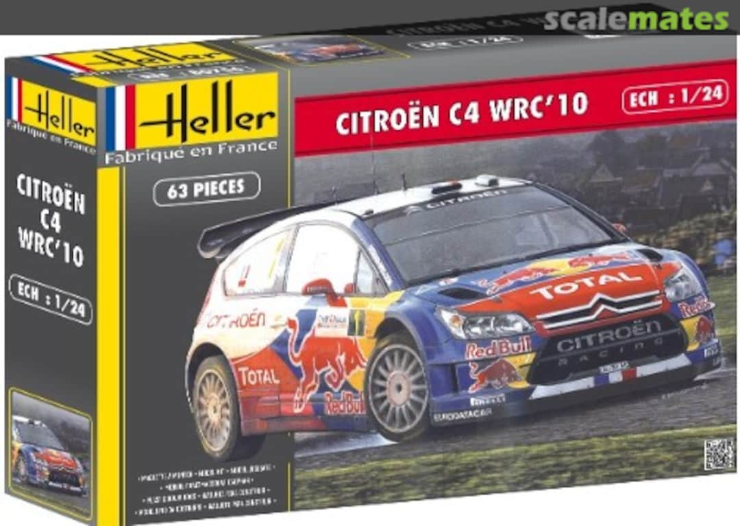 Boxart Citroën C4 WRC '10 80756 Heller