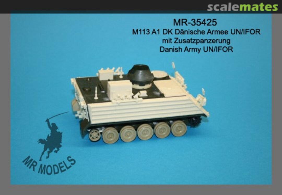 Boxart M113A1 DK Uparmoured Danish Army UN / IFOR service MR-35425 MR Modellbau