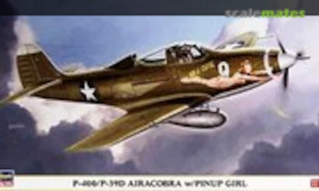 1:48 Bell P-400/P-39D Airacobra w/Pinup Girl (Hasegawa 09738)