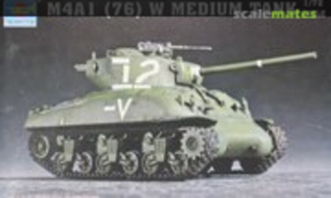 1:72 M4A1 (76) W Medium Tank (Trumpeter 07222)