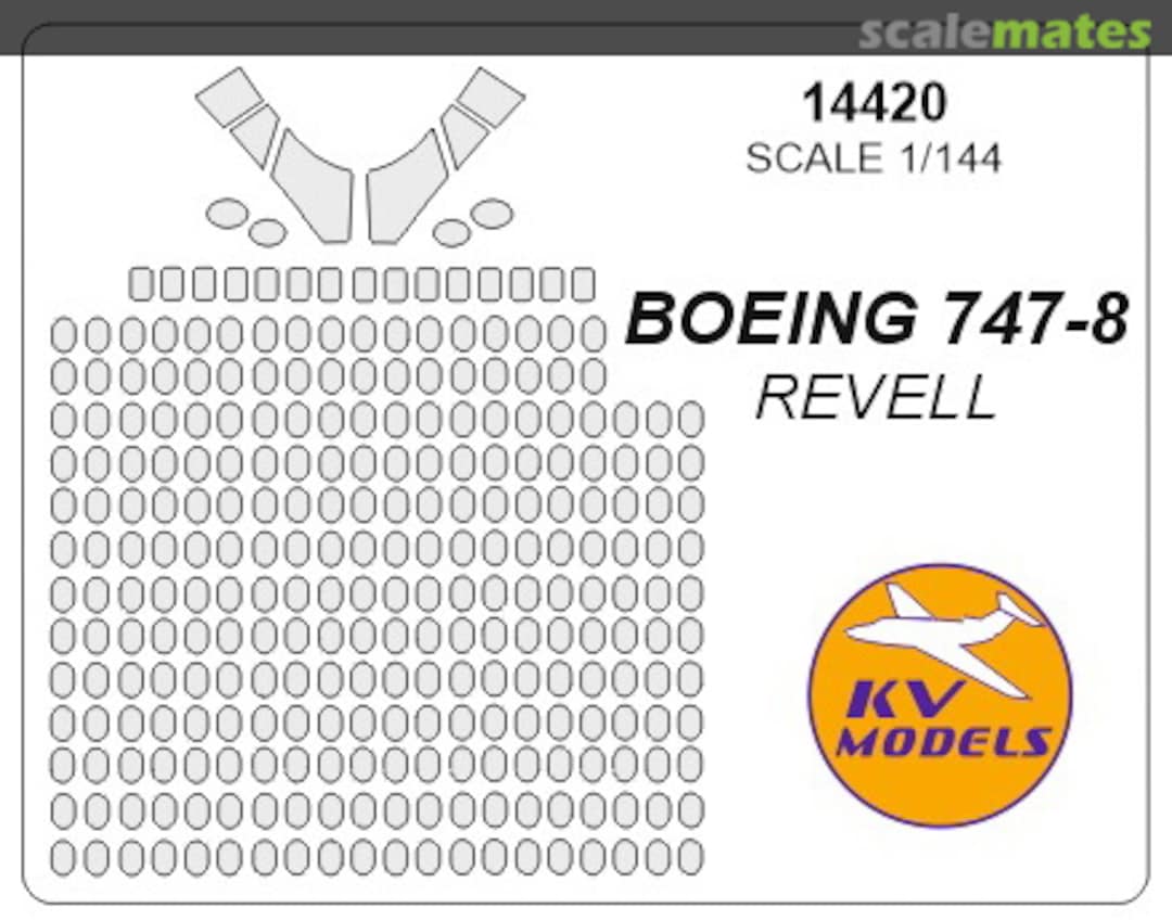 Boxart Boeing 747-8 14420 KV Models