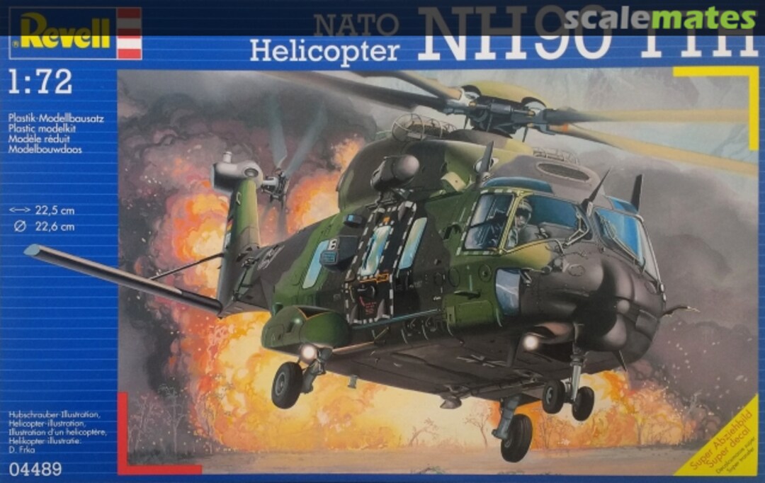 Boxart NATO Helicopter NH90 TTH 04489 Revell