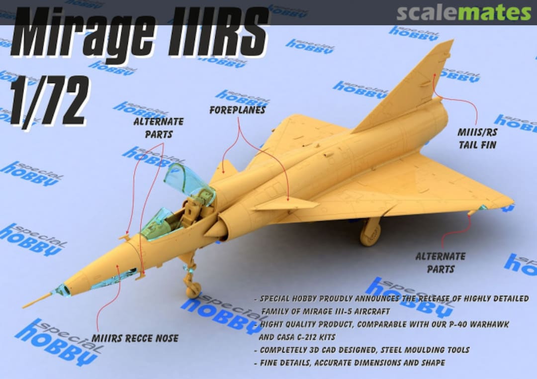 Boxart Mirage IIIRS  Special Hobby