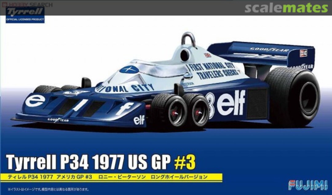 Boxart Tyrrell P34 09096 Fujimi