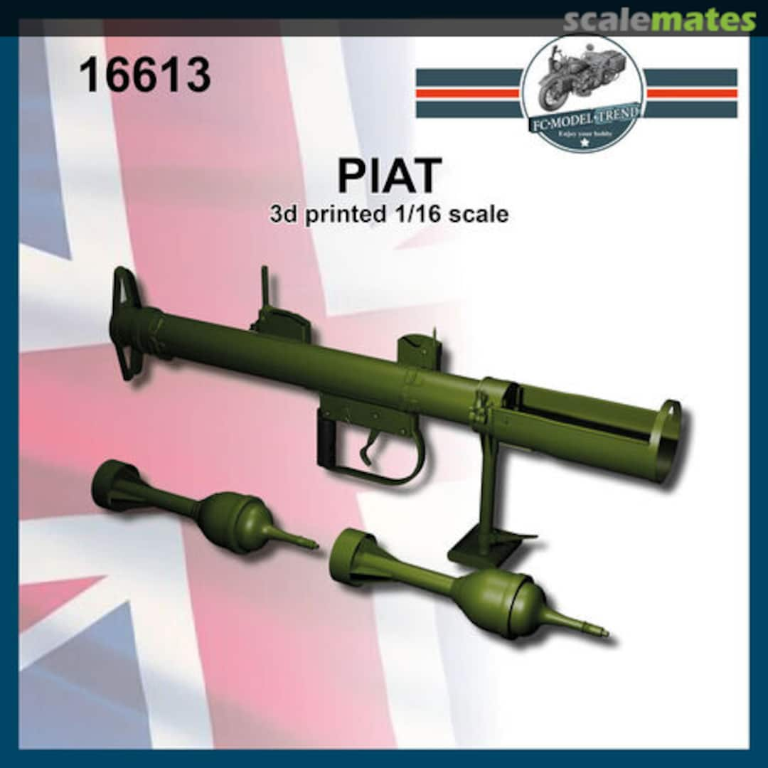 Boxart PIAT - Portable infantry anti tank (1:16) 16613 FC Model Trend