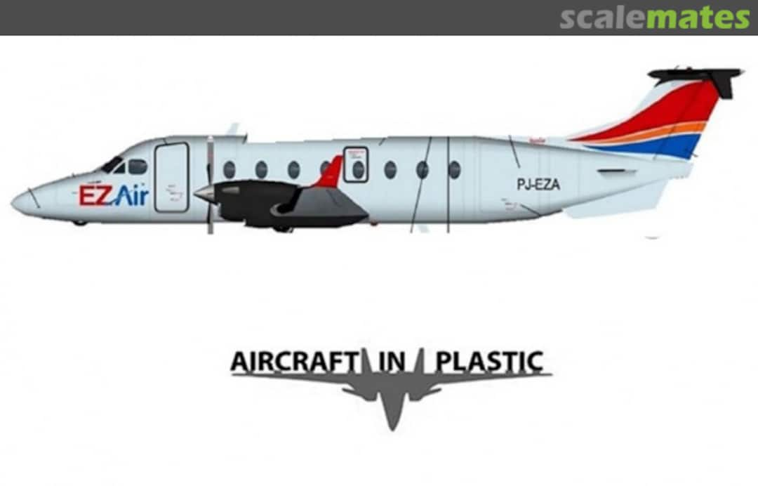 Boxart Beechcraft 1900 EZ Air  AIPD-118 Aircraft in Plastic