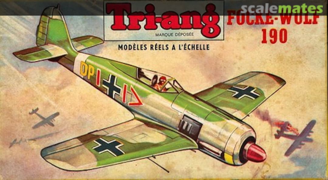 Boxart Focke-Wulf 190 F393 Tri-ang (FROG)