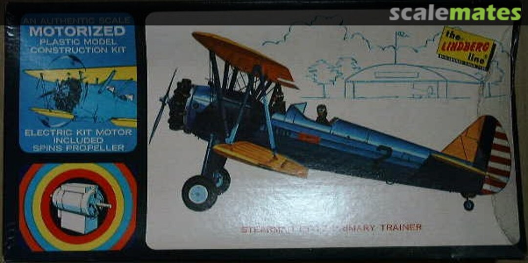 Boxart Stearman PT-17 Primary Trainer 3102M Lindberg