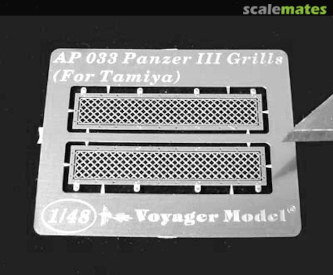 Boxart Stug III Grill AP033 Voyager Model