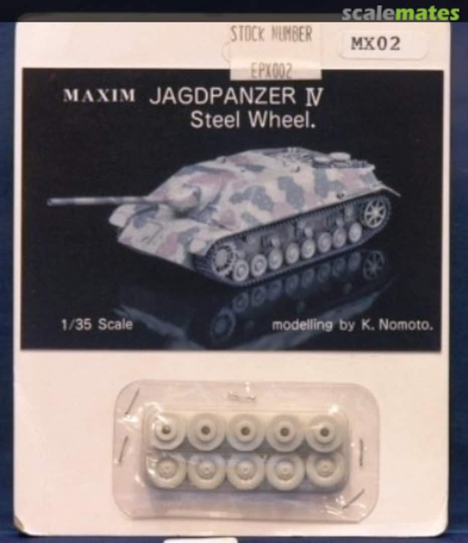 Boxart Jagdpanzer IV Steel Wheels MX02 Maxim