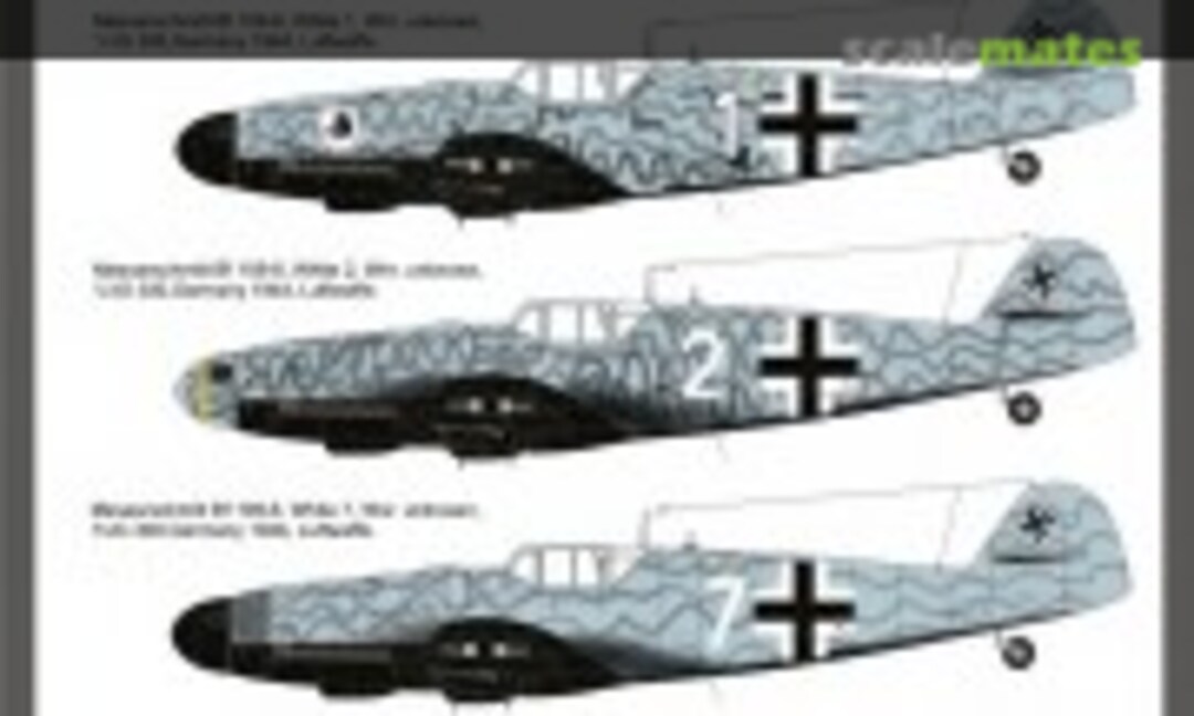 1:72 Messerschmitt Bf 109 G (H-Models Decals HMD72017)