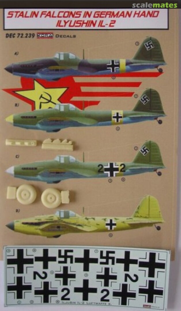 Boxart Ilyushin Il-2 DEC72239 Kora Models