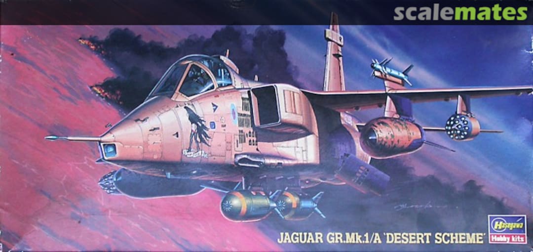 Boxart Jaguar GR.Mk.1/A `Desert Scheme´ 51554 Hasegawa