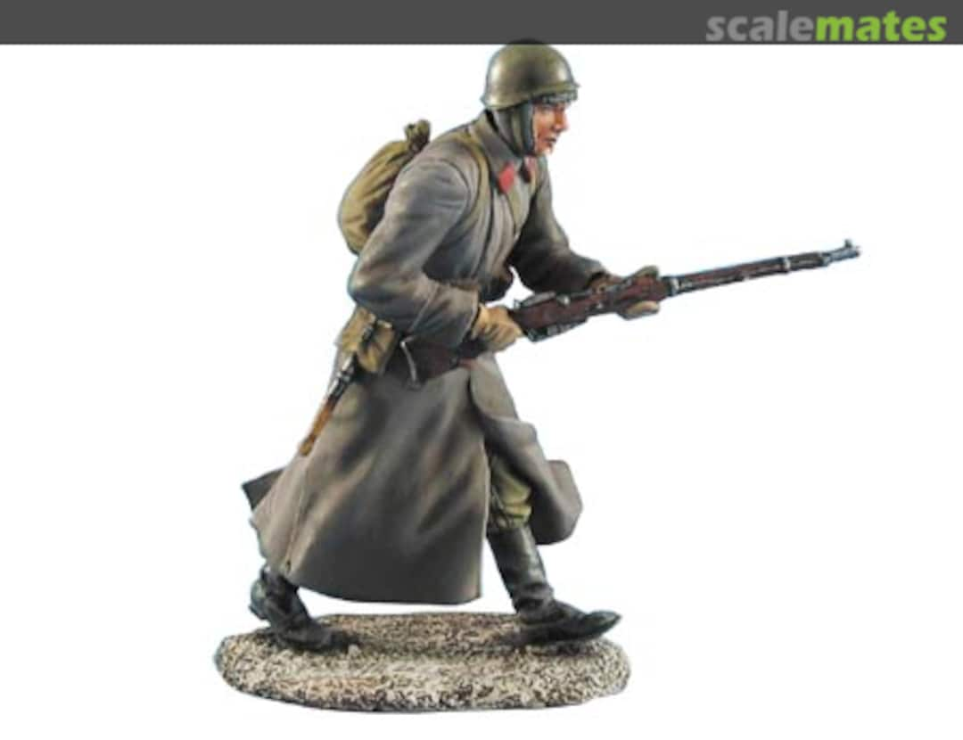 Boxart Soviet Infantry Running in Greatcoat FL35096 First Legion