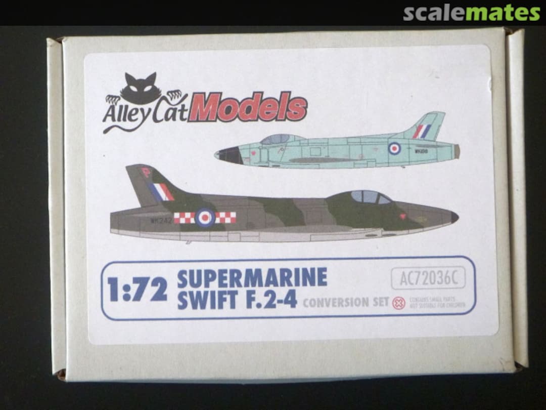 Boxart Supermarine Swift F.2-4 AC72036C Alley Cat