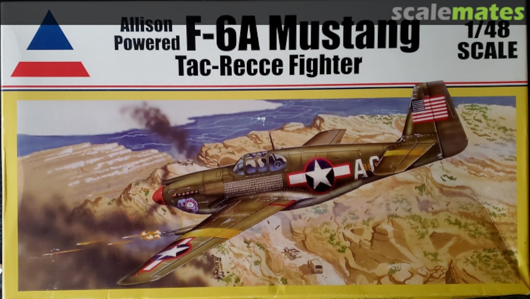 Boxart F-6A Mustang 480017 Accurate Miniatures