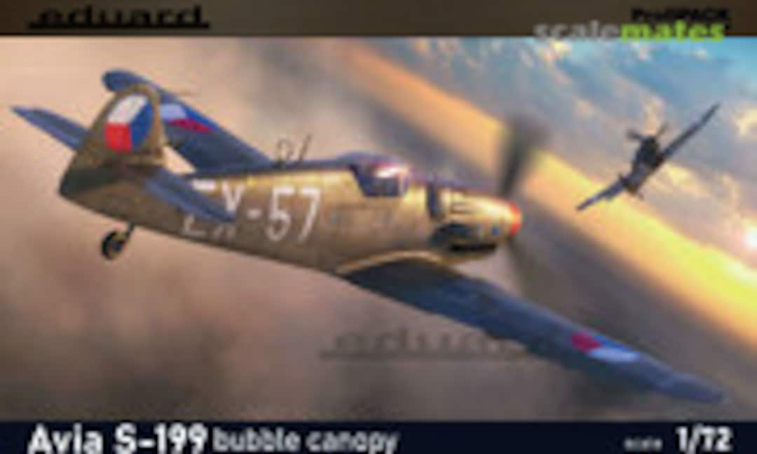 1:72 Avia S-199 bubble canopy (Eduard 70151)