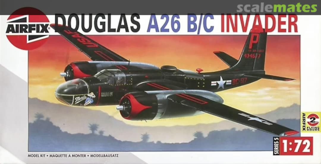 Boxart Douglas A26 B/C Invader 05011 Airfix