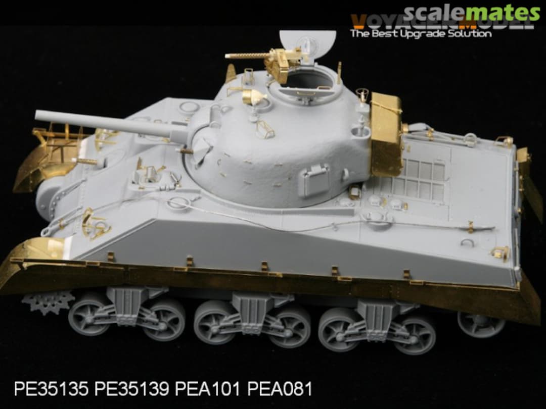 Boxart Fenders for Sherman Mk. III/M4A2 PE35135 Voyager Model