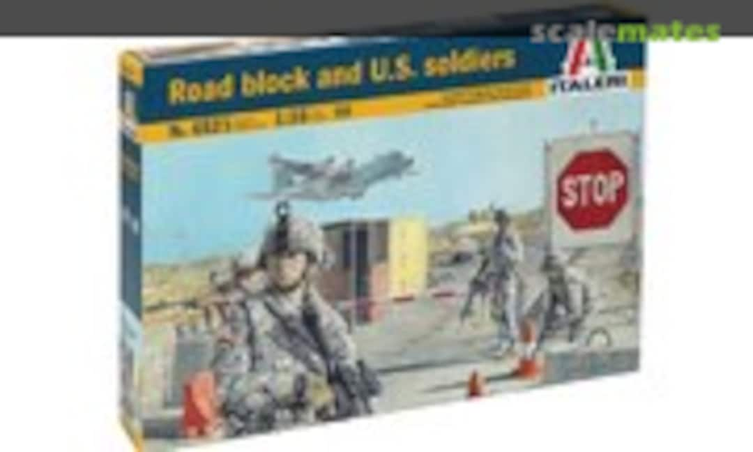 1:35 Road Block and U.S. Soldiers (Italeri 6521)