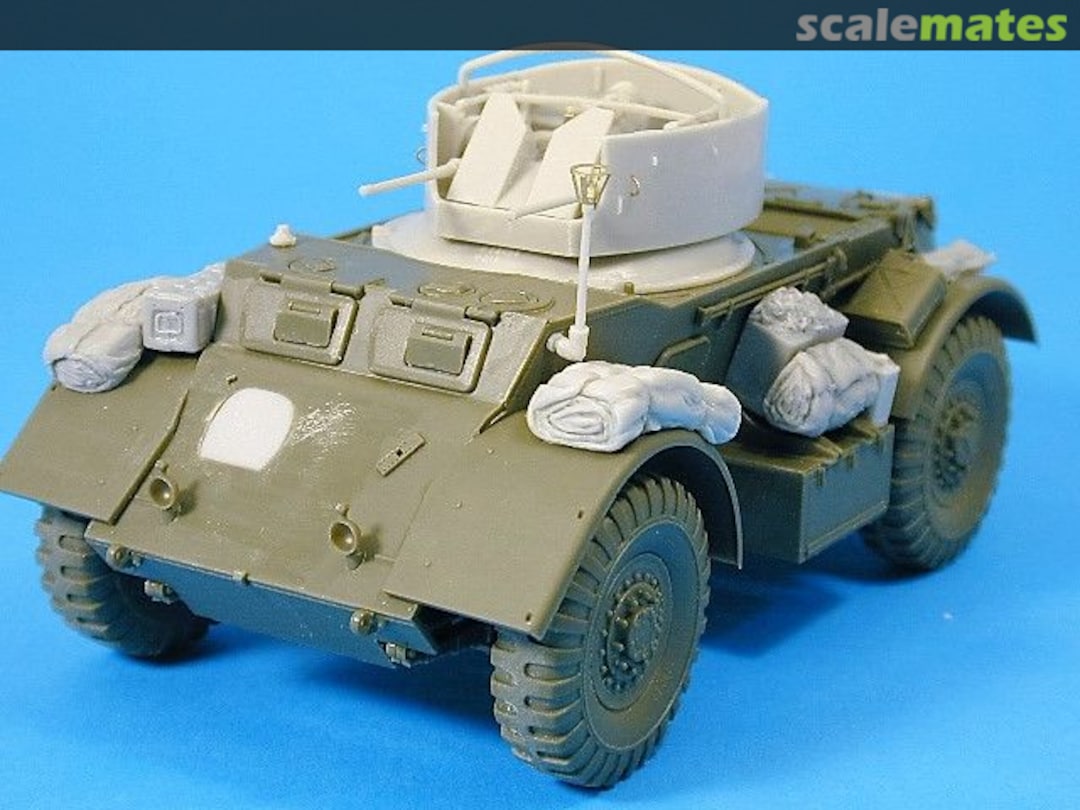 Boxart STAGHOUND AA Conversion (For BRONCO Kit) C089 Accurate Armour