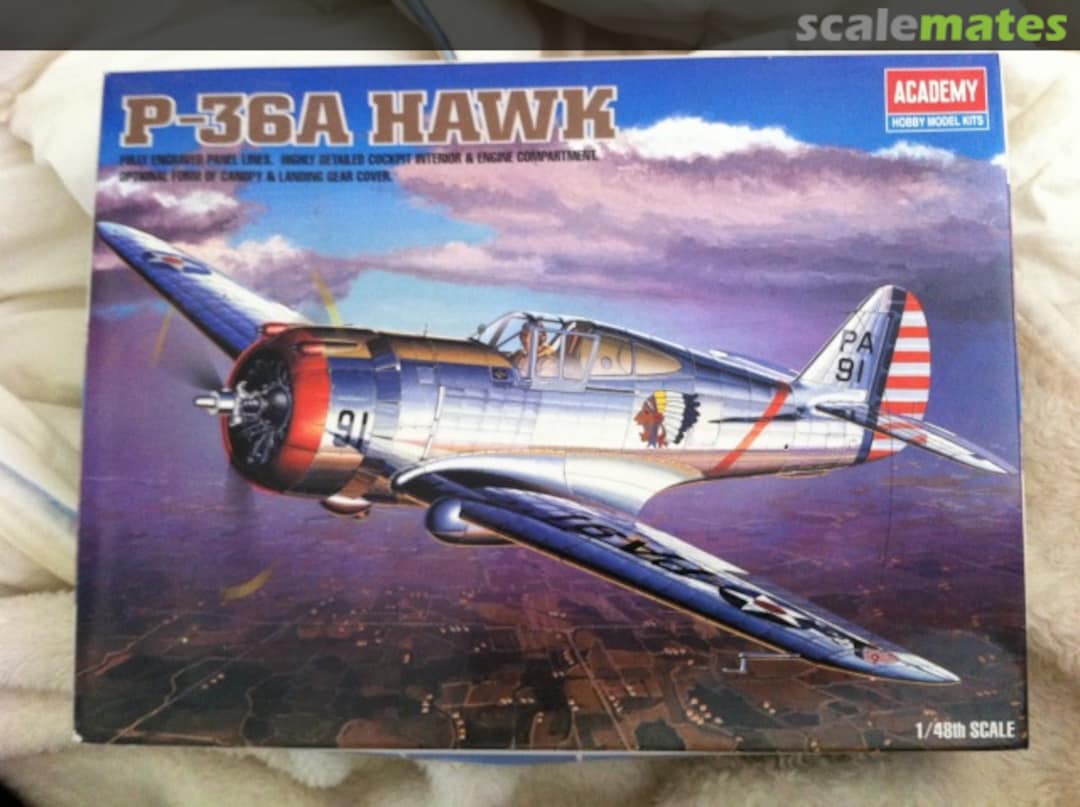 Boxart P-36A Hawk 2181 Academy