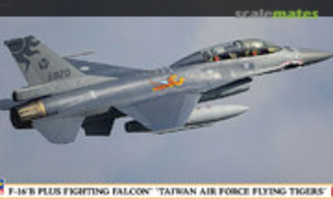 1:48 F-16B Plus Fighting Falcon `Taiwan Air Force Flying Tigers´ (Hasegawa 07422)