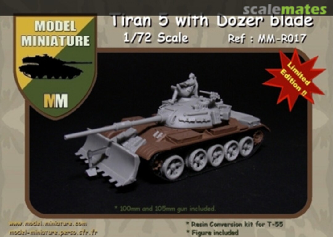 Boxart Tiran 5 with dozer blade MM-R017 Model Miniature