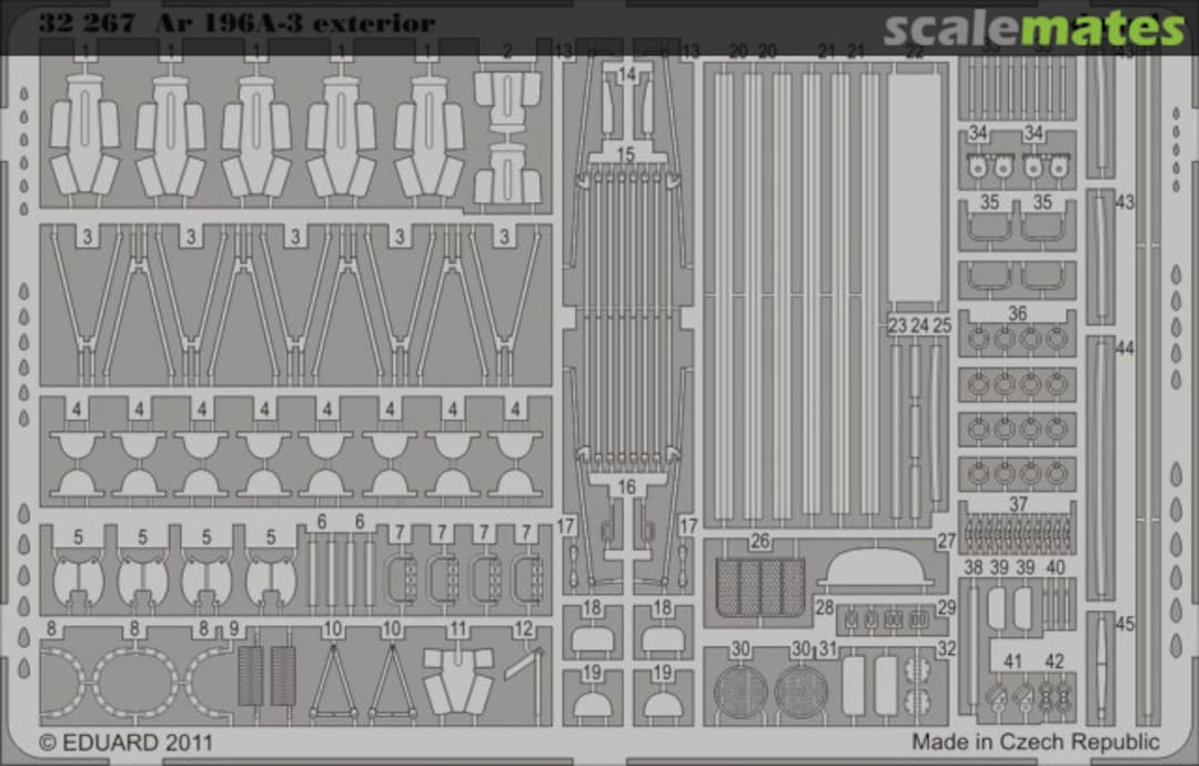 Boxart Ar 196A-3 exterior 32267 Eduard