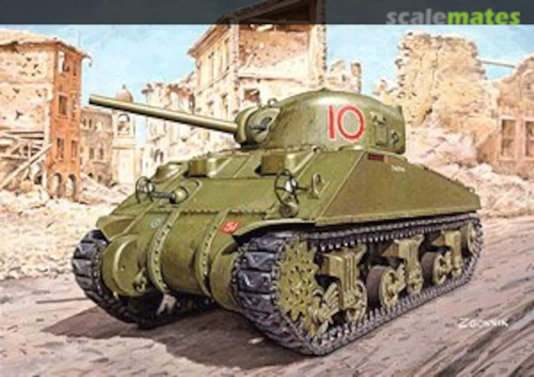 Boxart M4A4 Sherman 7572 Dragon