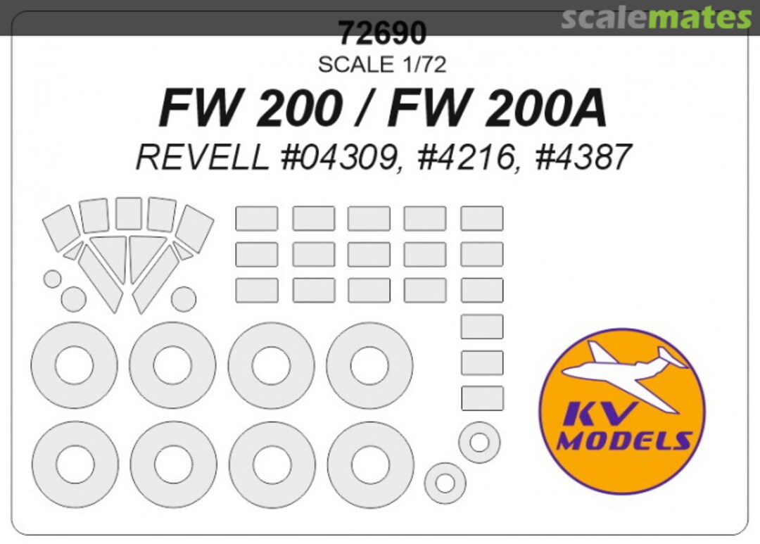 Boxart Focke-Wulf Fw 200A 72690 KV Models