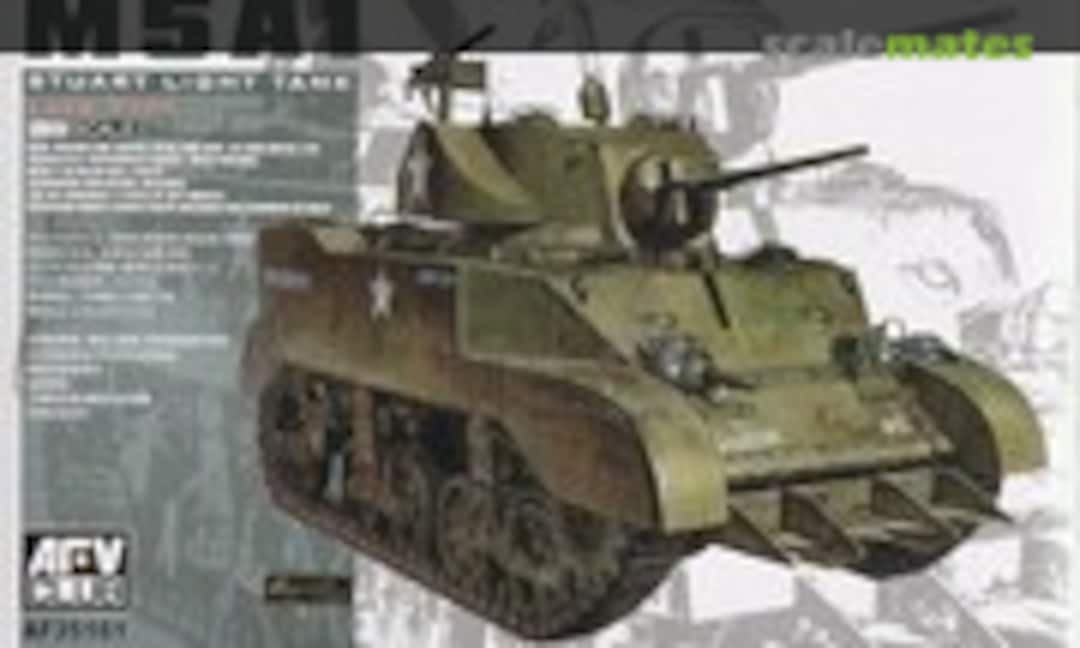 1:35 M5A1 Stuart Light Tank (AFV Club AF35161)