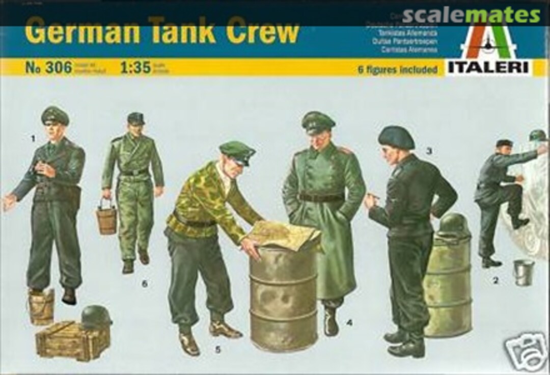 Boxart Tank Crew 306 Italeri