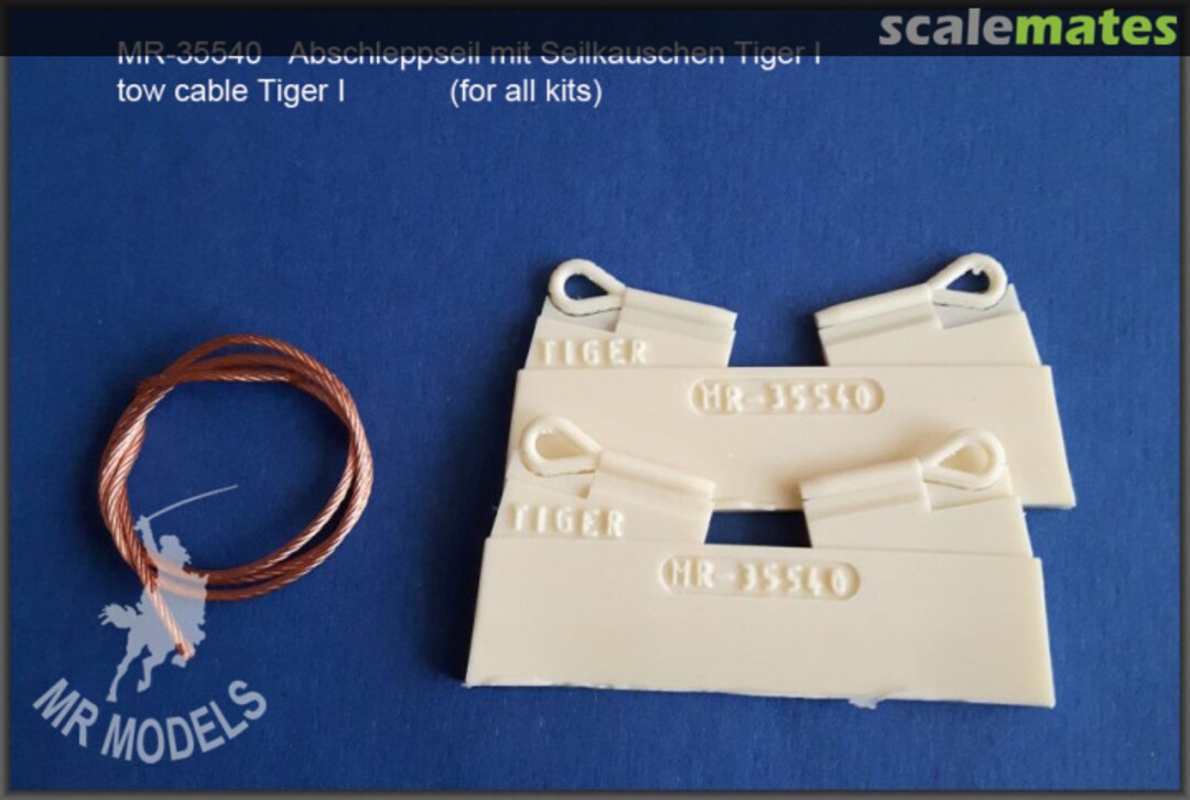 Boxart Tow cable for Tiger I MR-35540 MR Modellbau