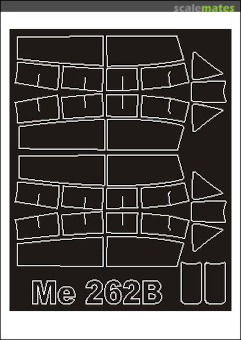 Boxart Me-262B-1 SM32077 Montex