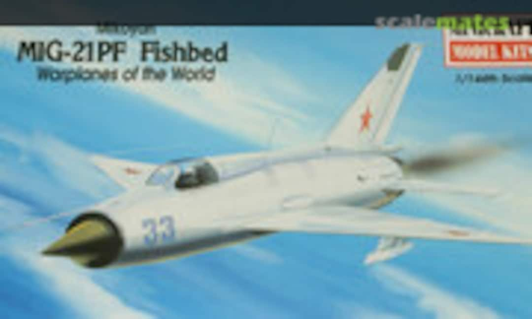 1:144 MiG-21PF Fishbed (Minicraft Model Kits 14426)