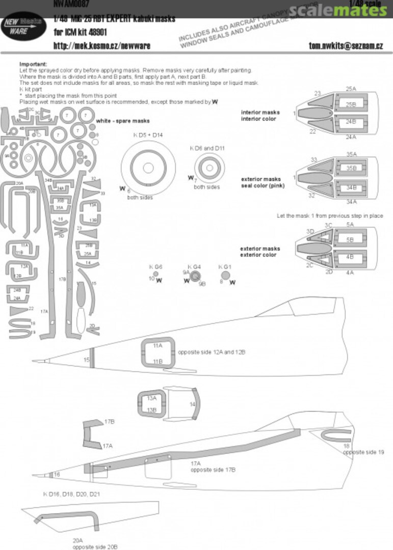 Boxart Mikoyan MiG-25RBT EXPERT NWAM087 New Ware