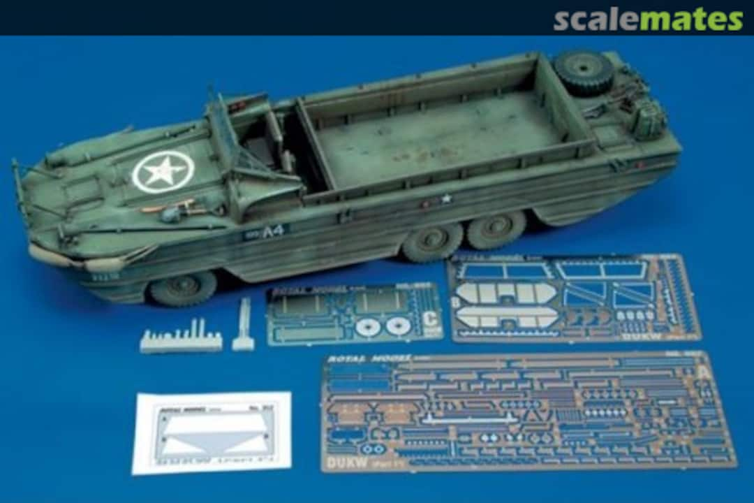 Boxart DUKW detail set - part 1 352 Royal Model